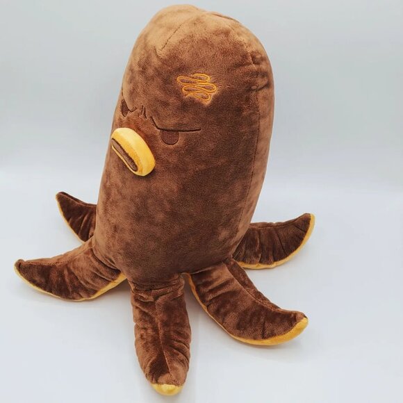 Octopus Wiener Friends Plush (Brown) - Picture 3 of 5